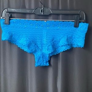 Pretty blue pink brand panties